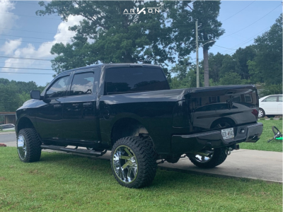 1 2014 1500 Ram Rough Country Suspension Lift 6in Arkon Off Road Lincoln Chrome