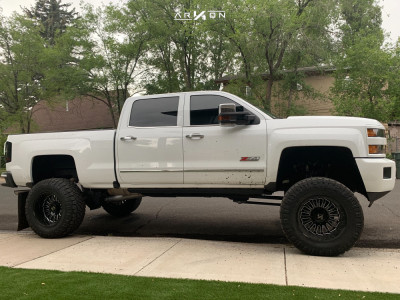 1 2017 Silverado 2500 Hd Chevrolet Cognito Suspension Lift 9in Arkon Off Road Alexander Black