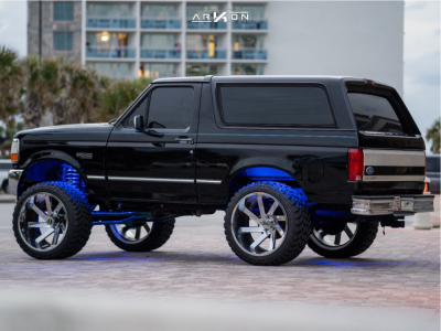 1 1994 Bronco Ford Superlift Suspension Lift 6in Arkon Off Road Lincoln Chrome