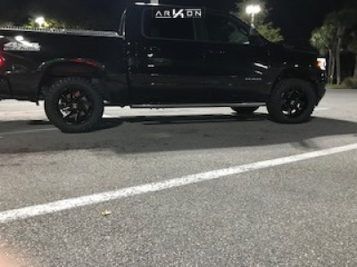 1 2019 1500 Ram Stock Leveling Kit Arkon Off Road Lincoln Black