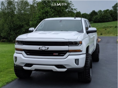 1 2018 Silverado 1500 Chevrolet Rough Country Leveling Kit Arkon Off Road Lincoln Black