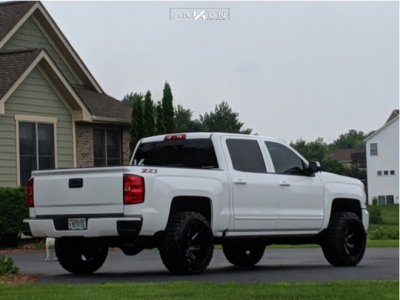 1 2018 Silverado 1500 Chevrolet Rough Country Leveling Kit Arkon Off Road Lincoln Black