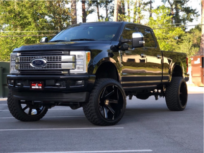 1 2017 F 250 Super Duty Ford Zone Suspension Lift 6in Arkon Off Road Lincoln Black