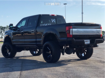 1 2017 F 250 Super Duty Ford Zone Suspension Lift 6in Arkon Off Road Lincoln Black