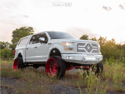 2015 Ford F-150 - 26x14 -81mm - ARKON OFF-ROAD Crown Series Victory - Suspension Lift 8" - 35" x 13.5"
