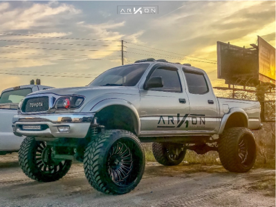 2001 Toyota Tacoma - 24x14 -81mm - ARKON OFF-ROAD Alexander - Suspension Lift 7" & Body 3" - 35" x 13.5"