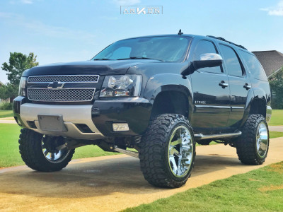 2008 Chevrolet Tahoe - 22x12 -51mm - ARKON OFF-ROAD Lincoln - Suspension Lift 6" - 35" x 12.5"