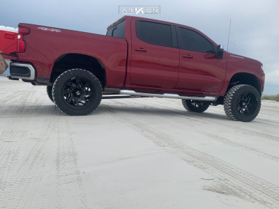 1 2019 Silverado 1500 Chevrolet Bds Suspension Lift 6in Arkon Off Road Cleopatra Black
