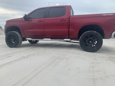 1 2019 Silverado 1500 Chevrolet Bds Suspension Lift 6in Arkon Off Road Cleopatra Black