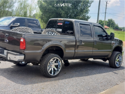 1 2009 F 250 Super Duty Ford Fox Leveling Kit Arkon Off Road Lincoln Chrome