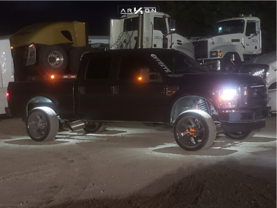 1 2009 F 250 Super Duty Ford Fox Leveling Kit Arkon Off Road Lincoln Chrome