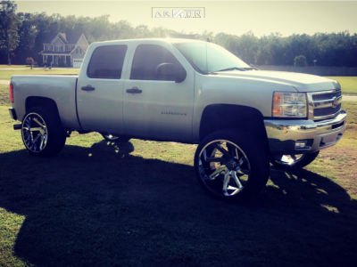 1 2013 Silverado 1500 Chevrolet Rough Country Suspension Lift 75in Arkon Off Road Lincoln Chrome