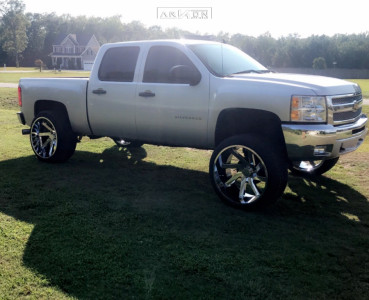 1 2013 Silverado 1500 Chevrolet Rough Country Suspension Lift 75in Arkon Off Road Lincoln Chrome