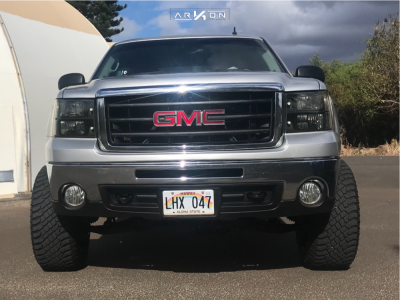 1 2011 Sierra 1500 Gmc Rough Country Suspension Lift 6in Arkon Off Road Lincoln Machined