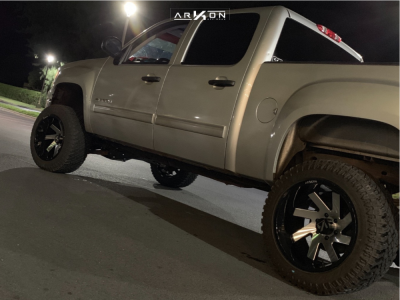 1 2011 Sierra 1500 Gmc Rough Country Suspension Lift 6in Arkon Off Road Lincoln Machined