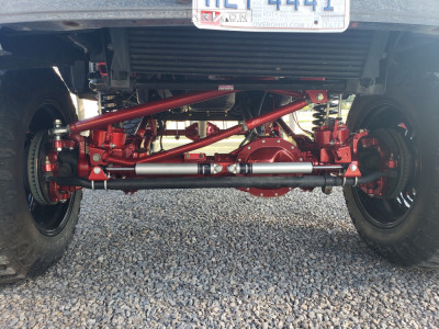 1 2016 3500 Ram Bulletproof Suspension Lift 12in Arkon Off Road Crown Series Victory Red