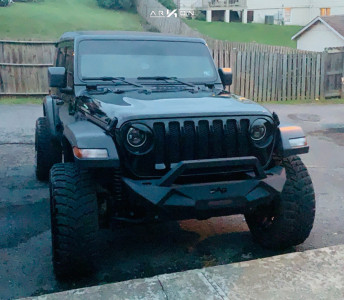 1 2018 Wrangler Jeep Rough Country Suspension Lift 35in Arkon Off Road Alexander Black