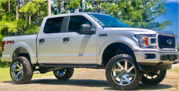 1 2019 F 150 Ford Rough Country Suspension Lift 6in Arkon Off Road Lincoln Chrome