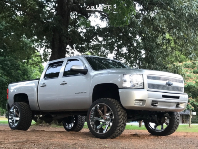 1 2010 Silverado 1500 Chevrolet Rough Country Suspension Lift 75in Arkon Off Road Lincoln Chrome