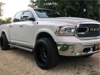 2017 Ram 1500 - 20x12 -51mm - ARKON OFF-ROAD Alexander - Leveling Kit - 305/55R20