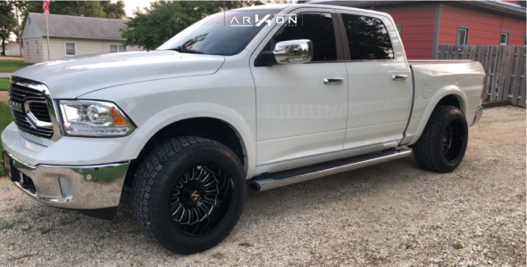 1 2017 1500 Ram Stock Leveling Kit Arkon Off Road Alexander Black