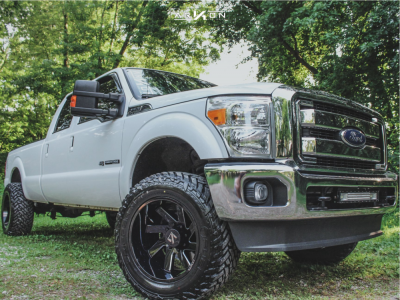 2015 Ford F-250 Super Duty - 20x12 -51mm - ARKON OFF-ROAD Lincoln - Leveling Kit - 35" x 13.5"