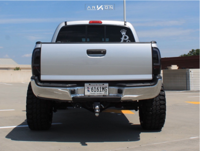 1 2013 Tacoma Toyota Rough Country Suspension Lift 6in Arkon Off Road Lincoln Machined Black
