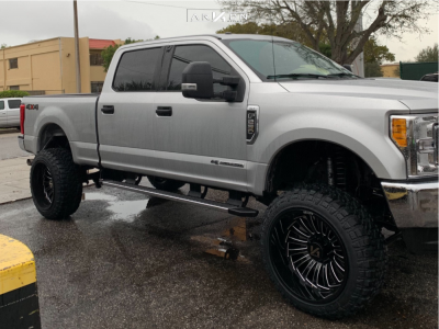 1 2017 F 250 Super Duty Ford Rbp Suspension Lift 6in Arkon Off Road Alexander Black