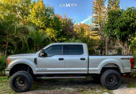 1 2017 F 250 Super Duty Ford Rbp Suspension Lift 6in Arkon Off Road Alexander Black