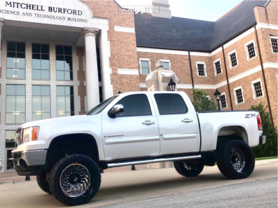 1 2009 Sierra 1500 Gmc Mcgaughys Suspension Lift 10in Arkon Off Road Crown Series Victory Black