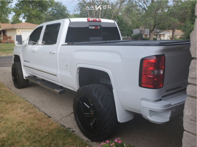 1 2017 Sierra 2500 Hd Gmc Fabtech Suspension Lift 4in Arkon Off Road Lincoln Black