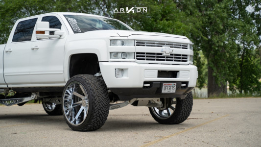 1 2015 Silverado 2500 Hd Chevrolet Bds Suspension Lift 65in Arkon Off Road Lincoln Chrome