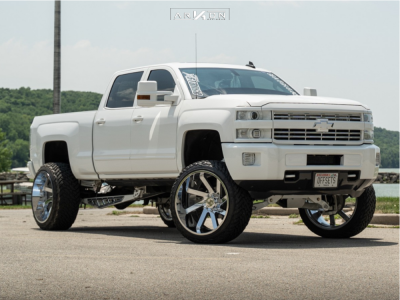 1 2015 Silverado 2500 Hd Chevrolet Bds Suspension Lift 65in Arkon Off Road Lincoln Chrome