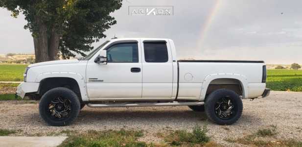 1 2004 Silverado 2500 Hd Chevrolet Supreme Leveling Kit Arkon Off Road Cleopatra Black