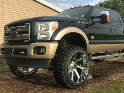 2014 Ford F-250 Super Duty - 26x14 -81mm - ARKON OFF-ROAD Lincoln - Suspension Lift 6" - 37" x 13.5"