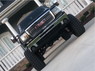 1 2011 Sierra 1500 Gmc Rough Country Suspension Lift 8in Arkon Off Road Lincoln Black