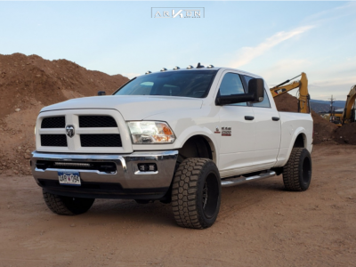 2016 Ram 2500 - 20x12 -51mm - ARKON OFF-ROAD Alexander - Leveling Kit - 33" x 12.5"
