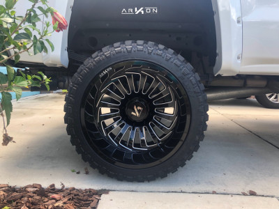 1 2015 Sierra 2500 Hd Gmc Fabtech Suspension Lift 6in Arkon Off Road Alexander Black