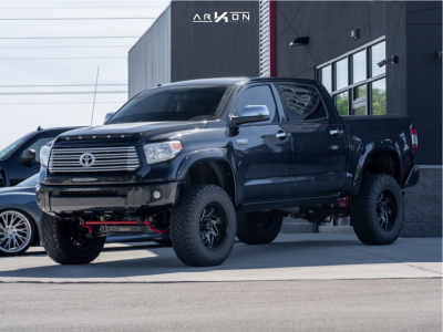 2015 Toyota Tundra - 20x10 -25mm - ARKON OFF-ROAD Cleopatra - Suspension Lift 8" - 37" x 12.5"