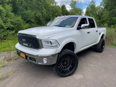 2016 Ram 1500 - 22x12 -51mm - ARKON OFF-ROAD Alexander - Suspension Lift 7" - 35" x 12.5"