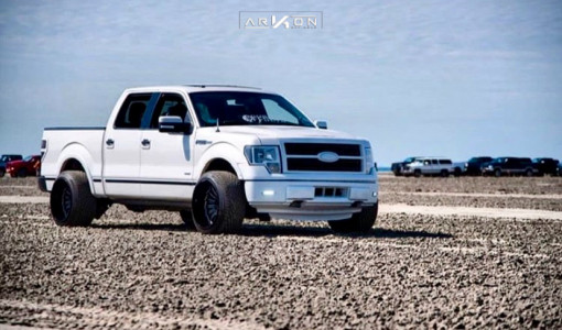 1 2012 F 150 Ford Stock Level 2in Drop Rear Arkon Off Road Alexander Black