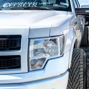 1 2012 F 150 Ford Stock Level 2in Drop Rear Arkon Off Road Alexander Black