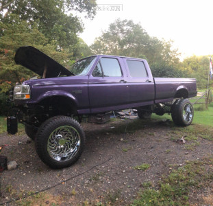 1 1996 F 350 Ford Custom Suspension Lift 12in Arkon Off Road Crown Series Victory Chrome