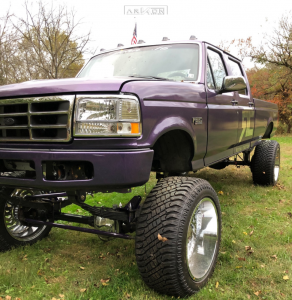 1 1996 F 350 Ford Custom Suspension Lift 12in Arkon Off Road Crown Series Victory Chrome