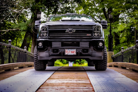 1 2017 Silverado 2500 Hd Chevrolet Rough Country Suspension Lift 35in Arkon Off Road Alexander Black