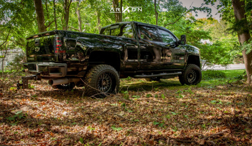 1 2017 Silverado 2500 Hd Chevrolet Rough Country Suspension Lift 35in Arkon Off Road Alexander Black