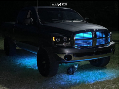 1 2006 Ram 1500 Dodge Supreme Leveling Kit Arkon Off Road Lincoln Machined Black