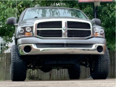 1 2006 Ram 1500 Dodge Supreme Leveling Kit Arkon Off Road Lincoln Machined Black