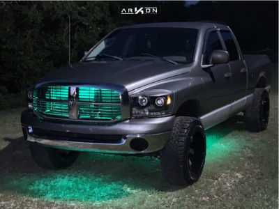 1 2006 Ram 1500 Dodge Supreme Leveling Kit Arkon Off Road Lincoln Machined Black