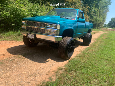 1 1992 K1500 Chevrolet Zone Suspension Lift 6in Arkon Off Road Alexander Black